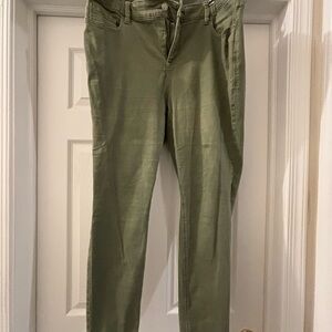 Old Navy Dark Olive Jeans
